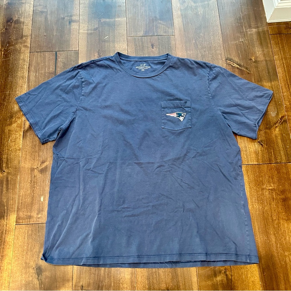 New England Patriots Vineyard Vines Navy T-Shirt